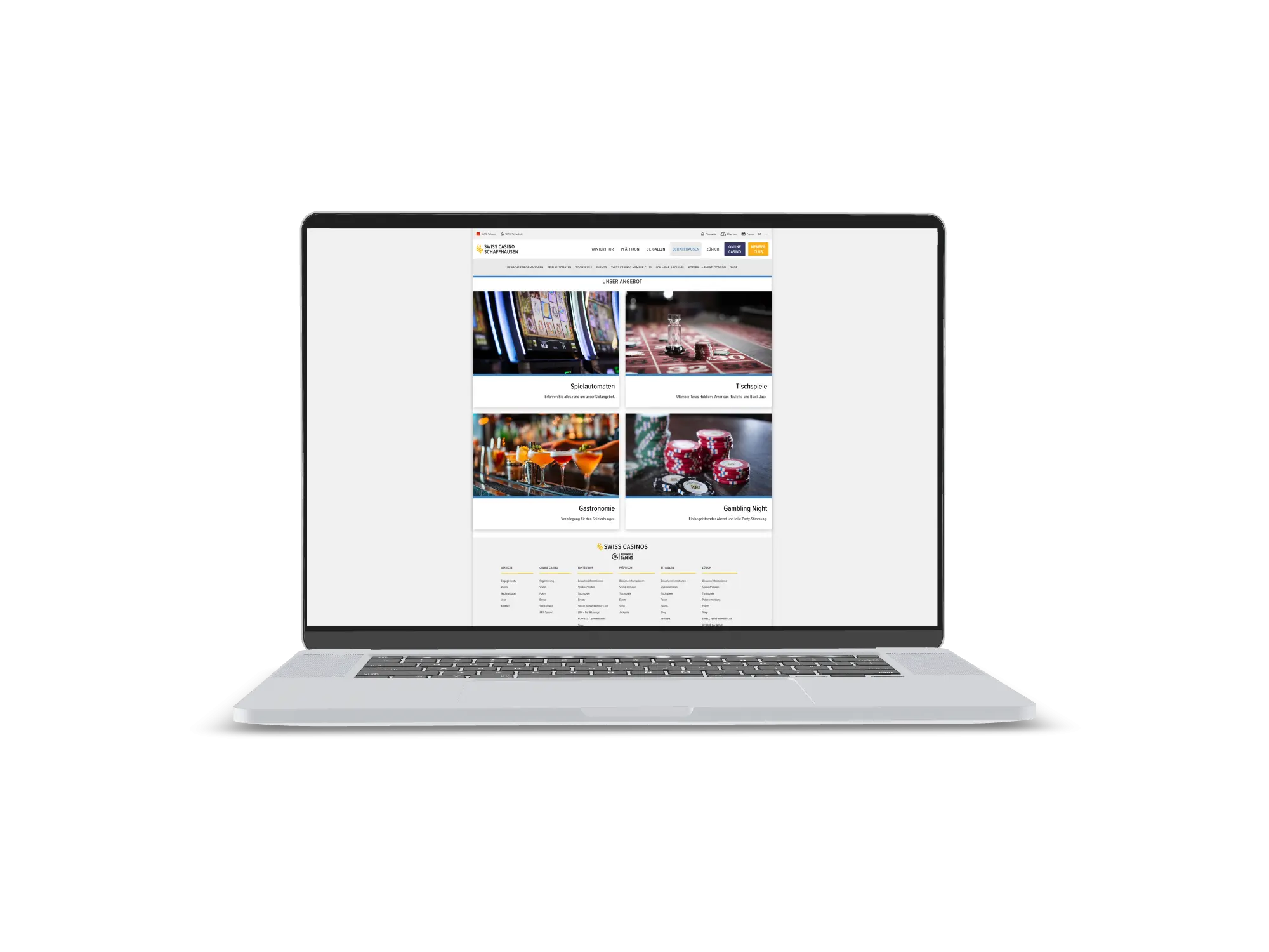 Casino Schaffhausen Desktop History